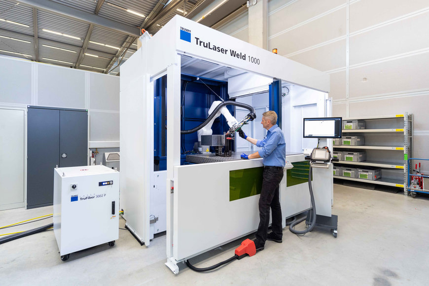 Soldadura: TRUMPF presenta una máquina para una iniciación sencilla a la soldadura láser automatizada